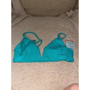 Shade and Shore Teal Bikini Top